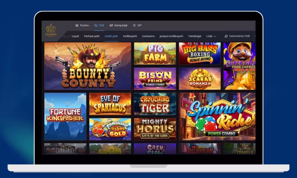 21 Casino uusimmat kolikkopelit