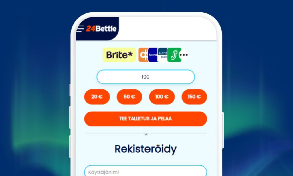 24 Bettle Brite talletus ilman rekisteröitymistä