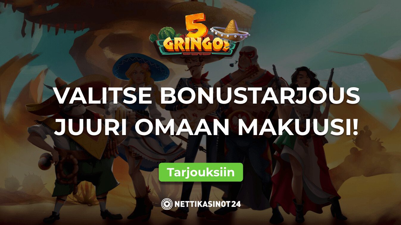 Mikä bonus sopii juuri sinulle?