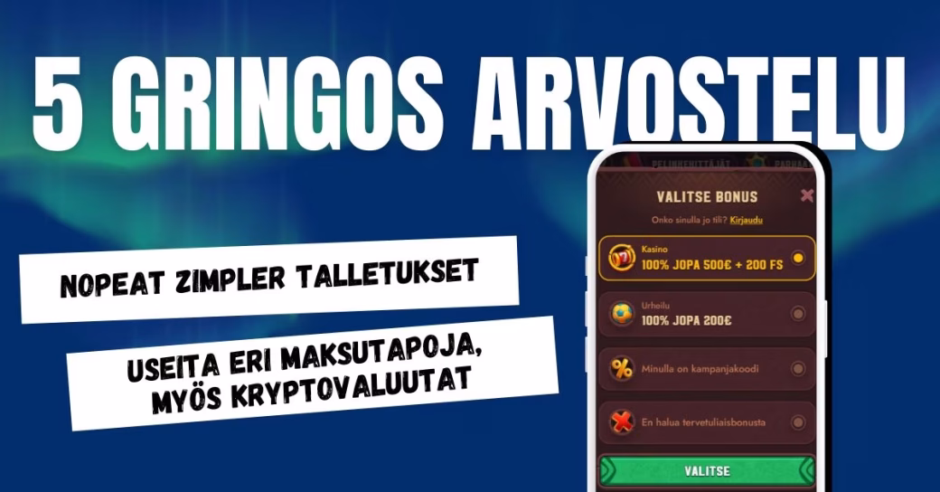 5Gringos Casino arvostelukokemuksia