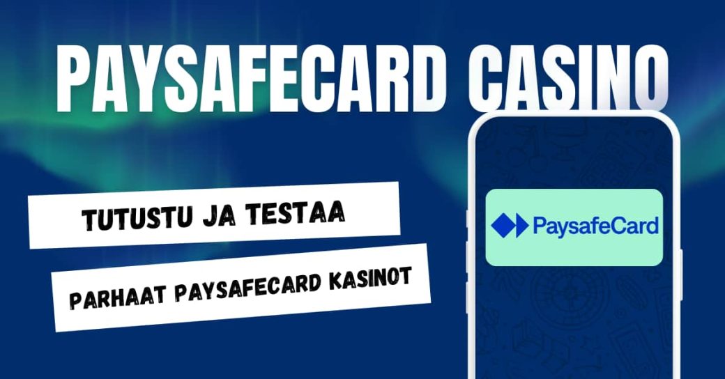 Paysafrcard casino artikkelikuva.