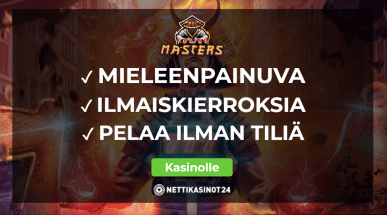 Pelaa ieleenpainuvalla casino masters kasinolla - Casino Masters