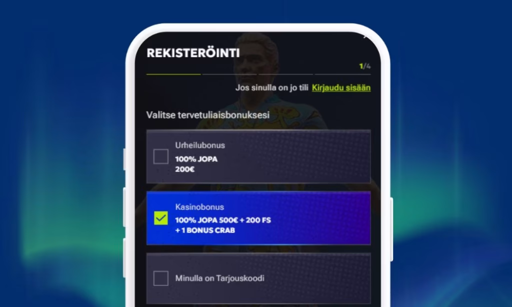 RTBetille rekisteröidään ensimmäisenä pelitili