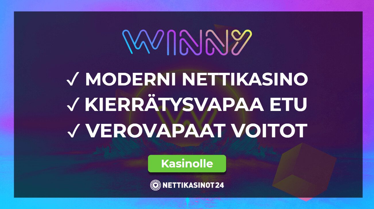 Winny Kasinon kierrätysvapaa etu