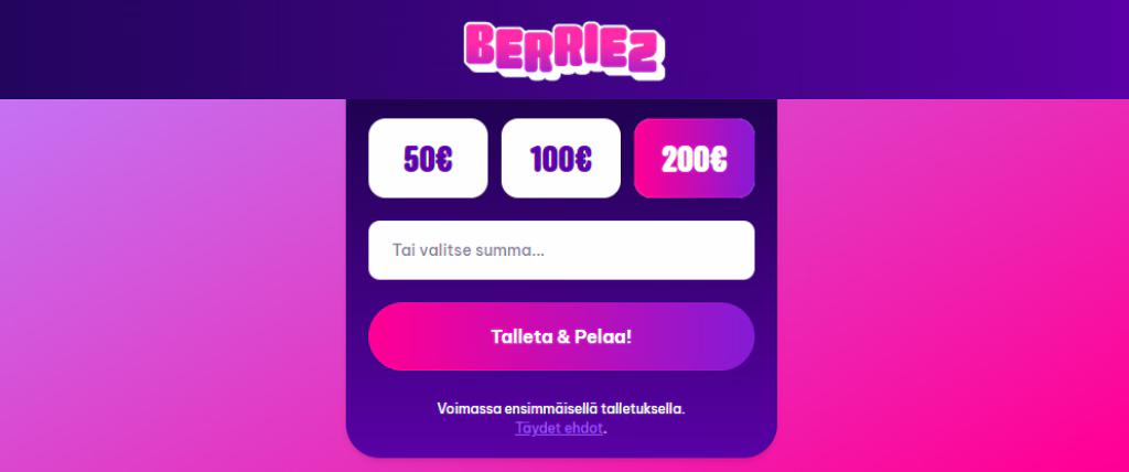Berriez on kuukauden paras Trumo kasino