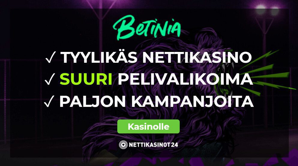 betinia casino arvostelu