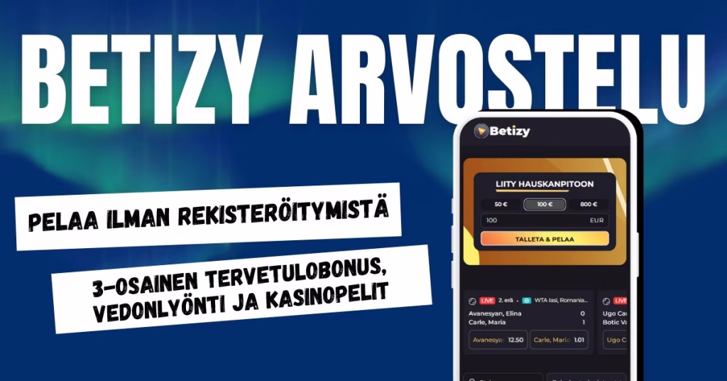 Betizy Casino parhaat ominaisuudet