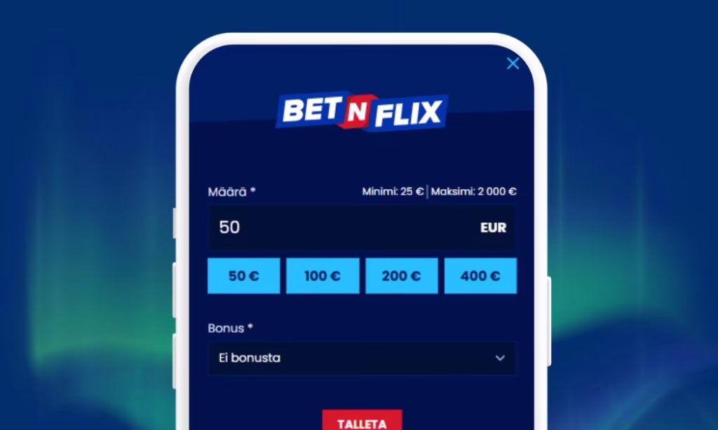 Trustly pikatalletukset Bet N Flix Casinolle