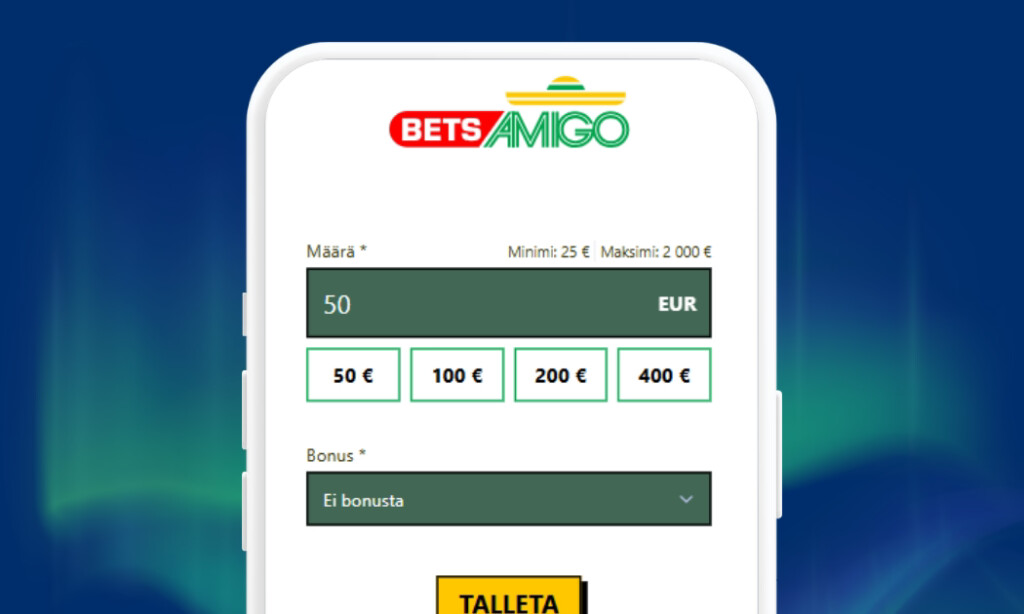 BetsAmigolta nopeat Brite Pay N Play -talletukset.