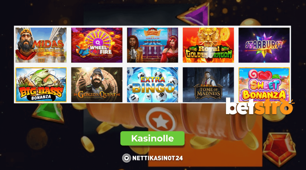 betstro pelivalikoima