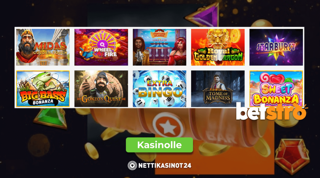 betstro pelivalikoima