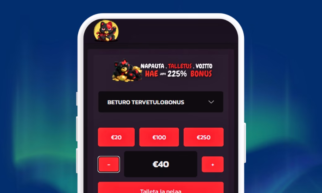 Beturo Casino pikatalletukset verkkopankkitunnuksin.