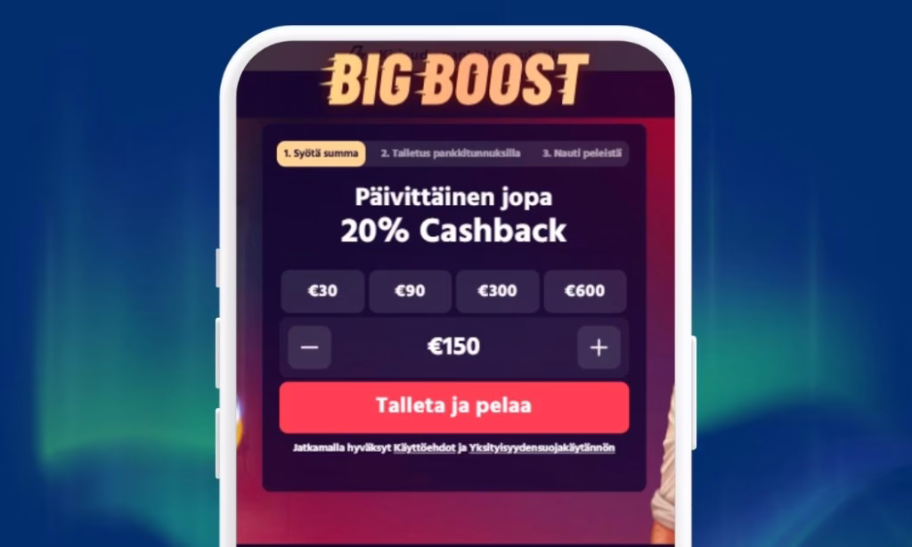 Big Boost Casino nopeat Brite talletukset