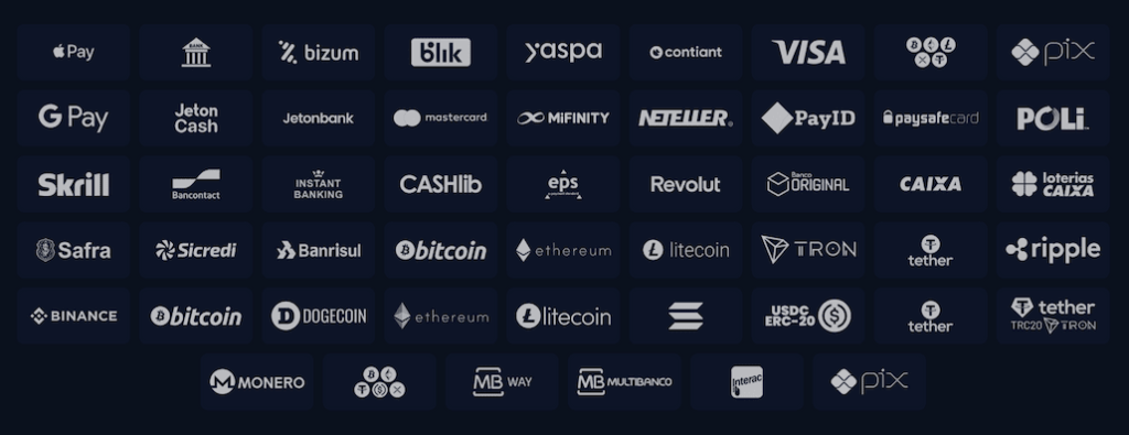 Bitcoin casino voi tarjota lukuisia eri maksutapoja.