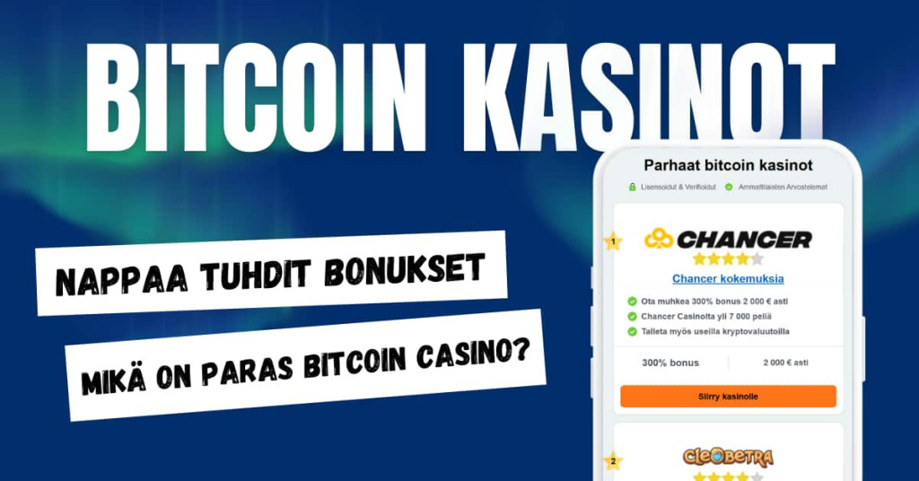 Bitcoin kasinot.