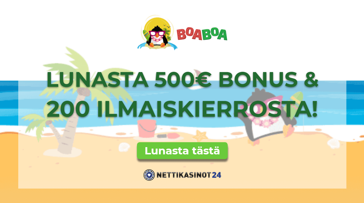 boaboa casino uutinen artikkelikuva - Suuntaa klassikkokasinolle ja lunasta 500€ bonus