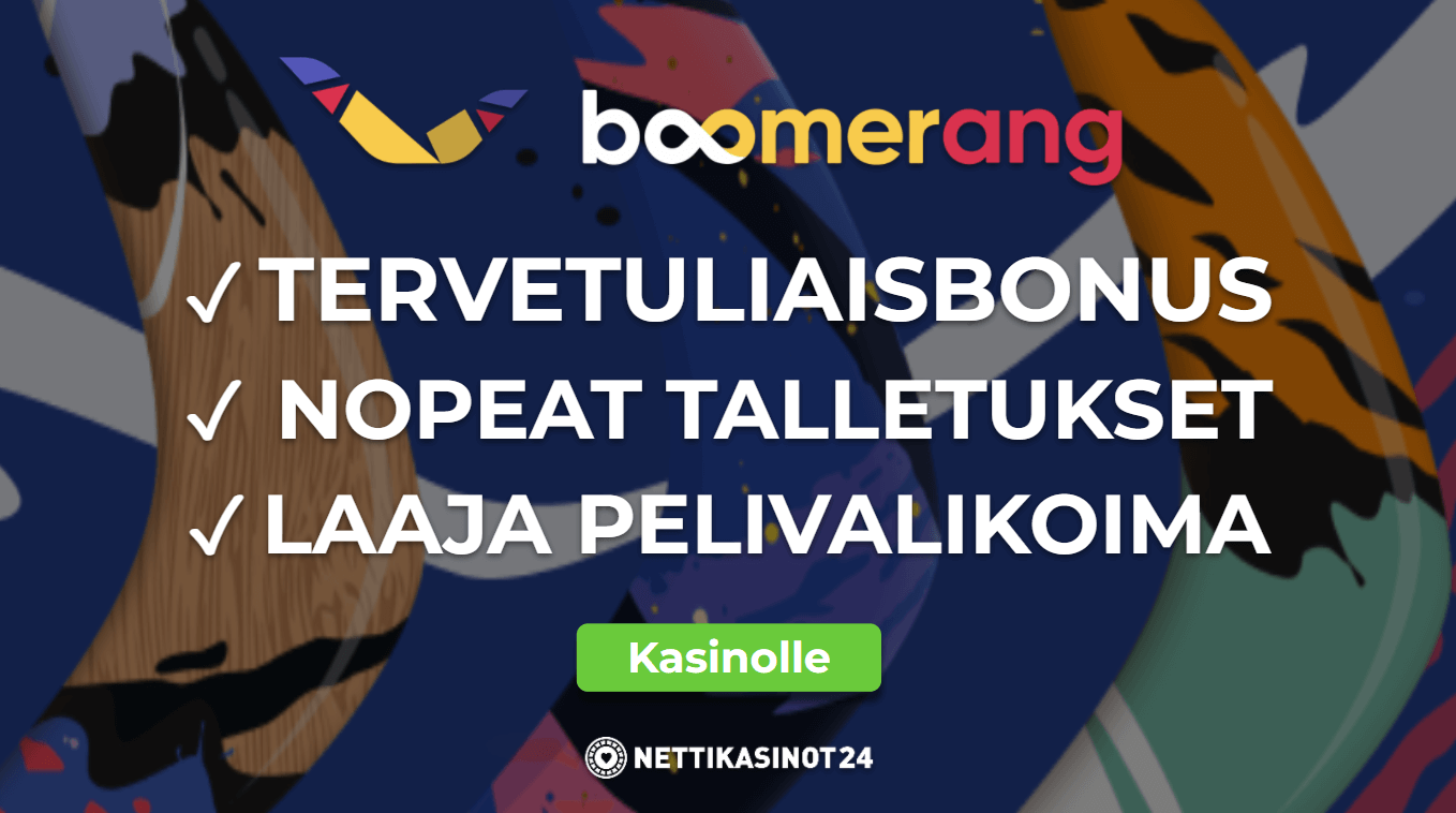 boomerang kasino arvostelussa