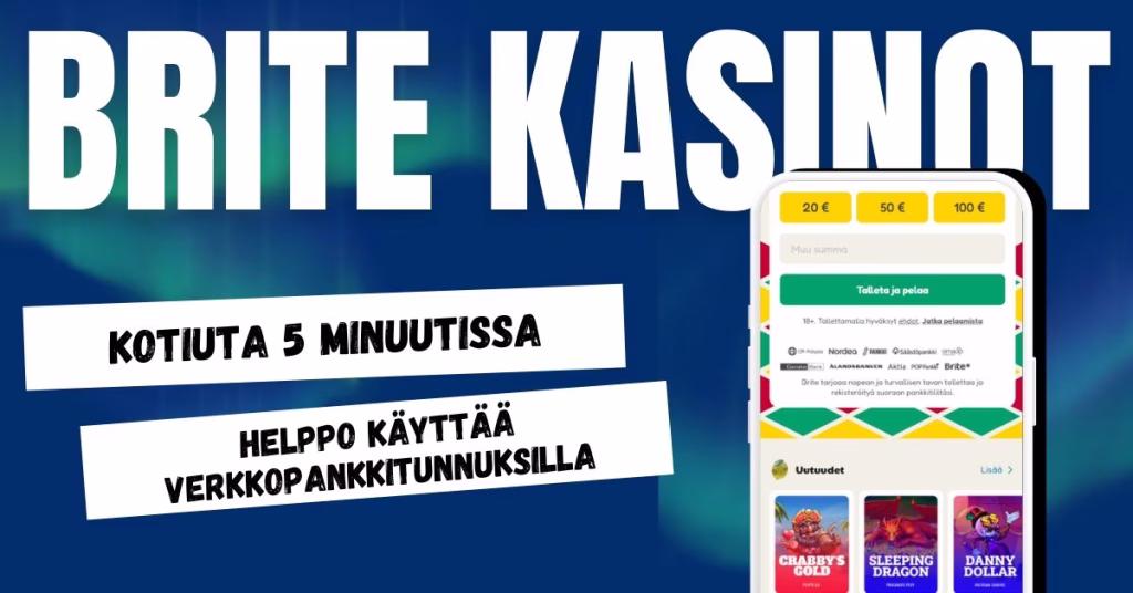 Nopeat ja turvalliset Brite kasinot