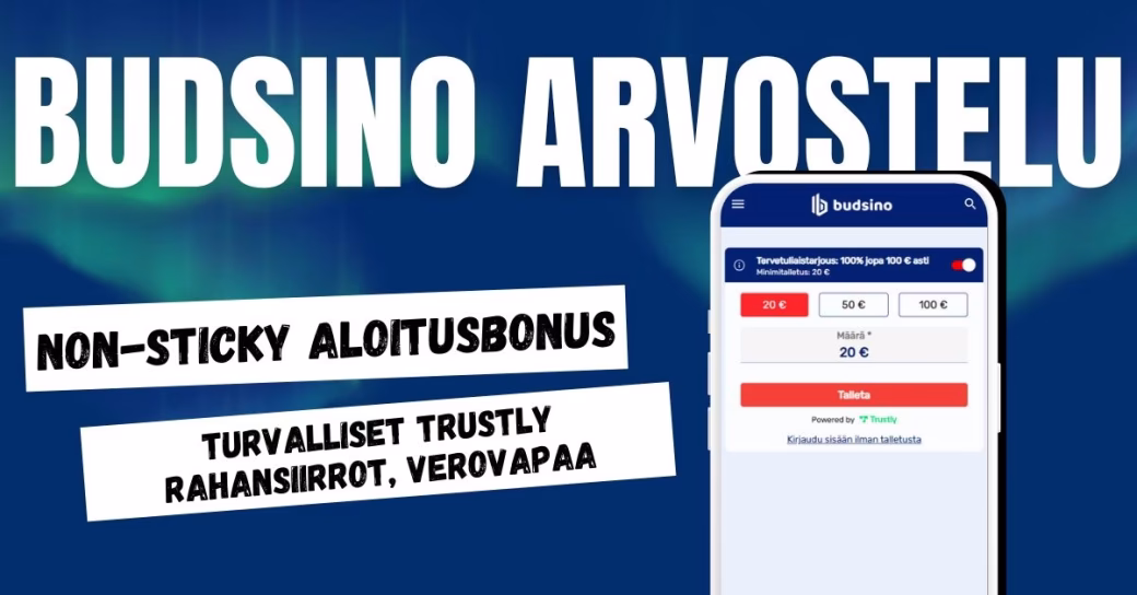 Budsino Casino arvostelu ja kokemuksia