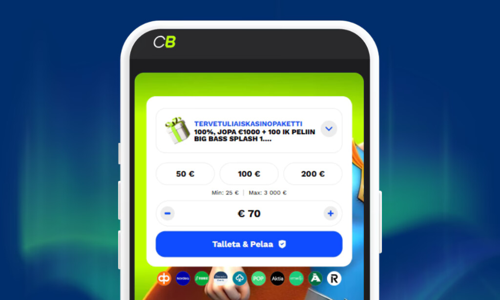 CampeonBet.ee Casinolle talletukset verkkopankkitunnuksin Zimplerillä.