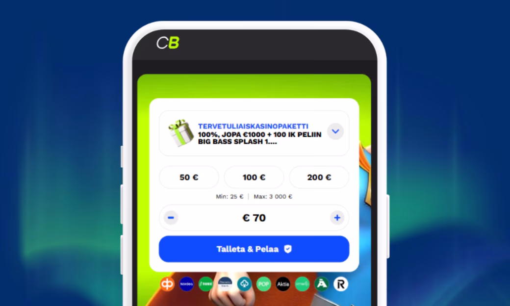 CampeonBet.ee Casinolle talletukset verkkopankkitunnuksin Zimplerillä.