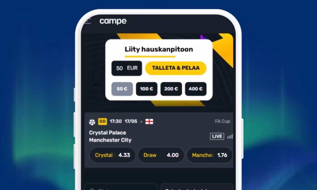 CampeonBet pikatalletukset Zimplerillä
