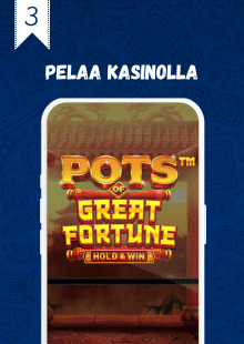 Pelaa kasinon pelejä.