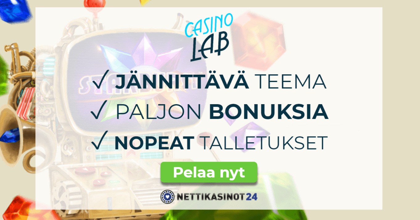 100 ilmaiskierrosta uusille pelaajille Casino Labilla 100 ilmaiskierrosta uusille pelaajille Casino Labilla