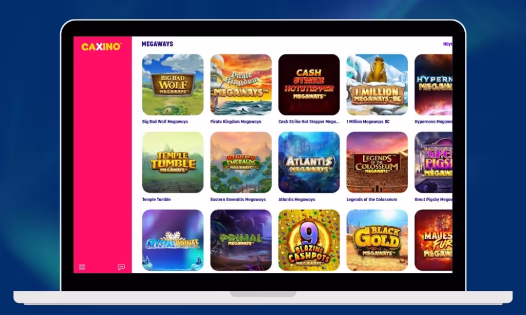 Caxino Casinolta löydät suositut Megaways-pelit