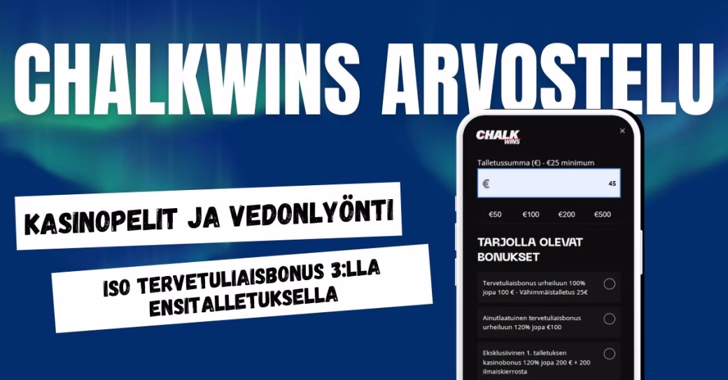 ChalkWins arvostelu ja kokemuksia