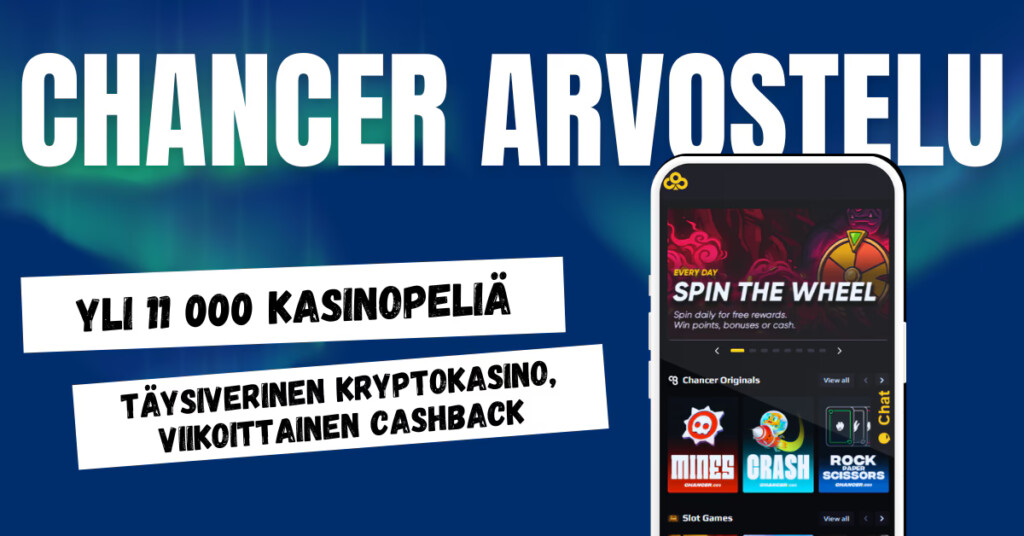 Chancer Bet Casino arvostelu ja kokemuksia