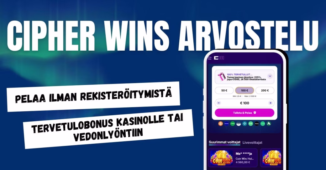 CipherWins kasinoarvostelu
