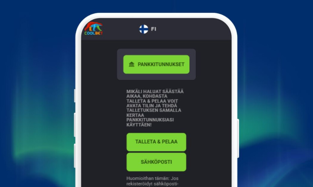 Talleta ja pelaa Coolbetillä Trustlyn välityksellä