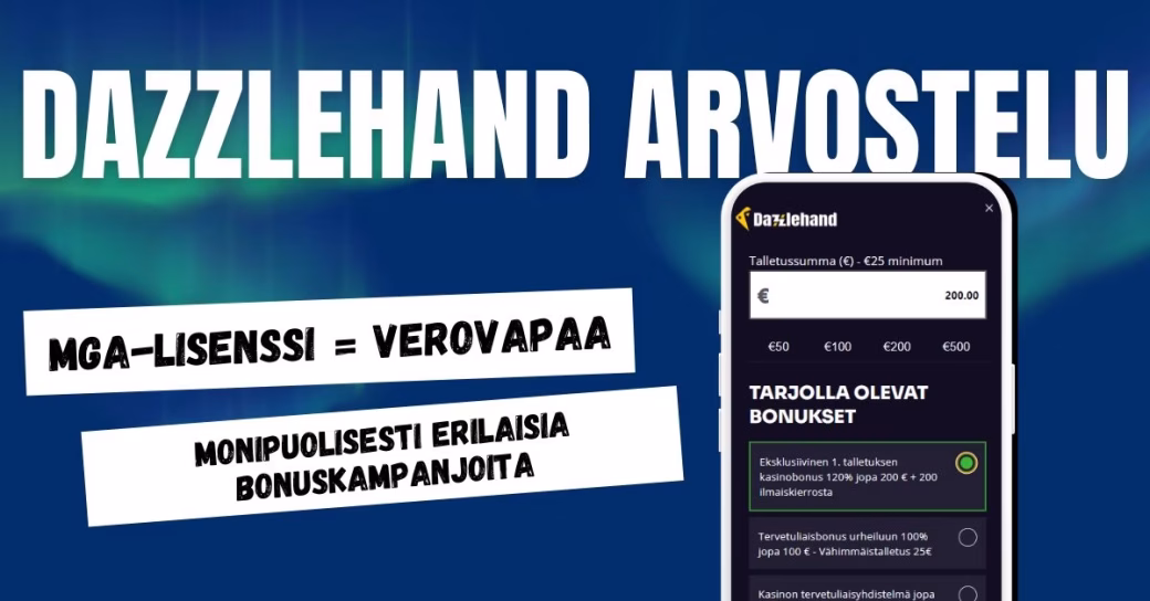 Dazzlehand arvostelu ja kokemuksia.