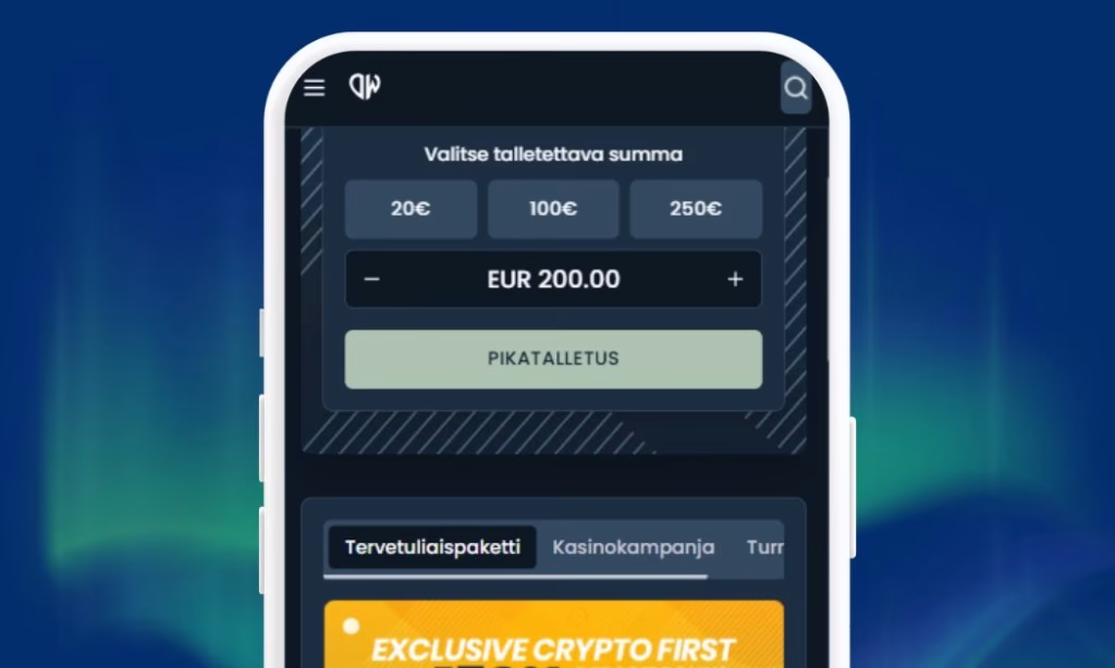 DepostiWin Casino nopea Trumo talletus