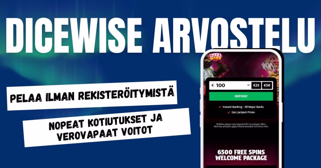 DiceWise Casino tärkeimmät ominaisuudet