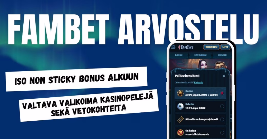 FamBet Casino kohokohdat