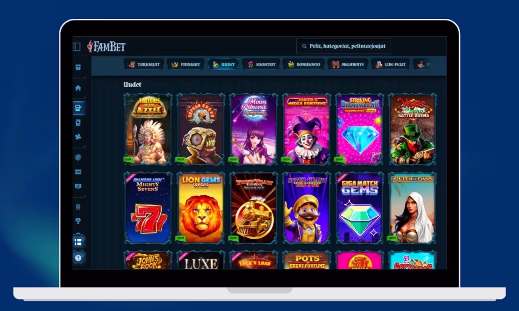 Fam Bet Casino parhaat kolikkopelit
