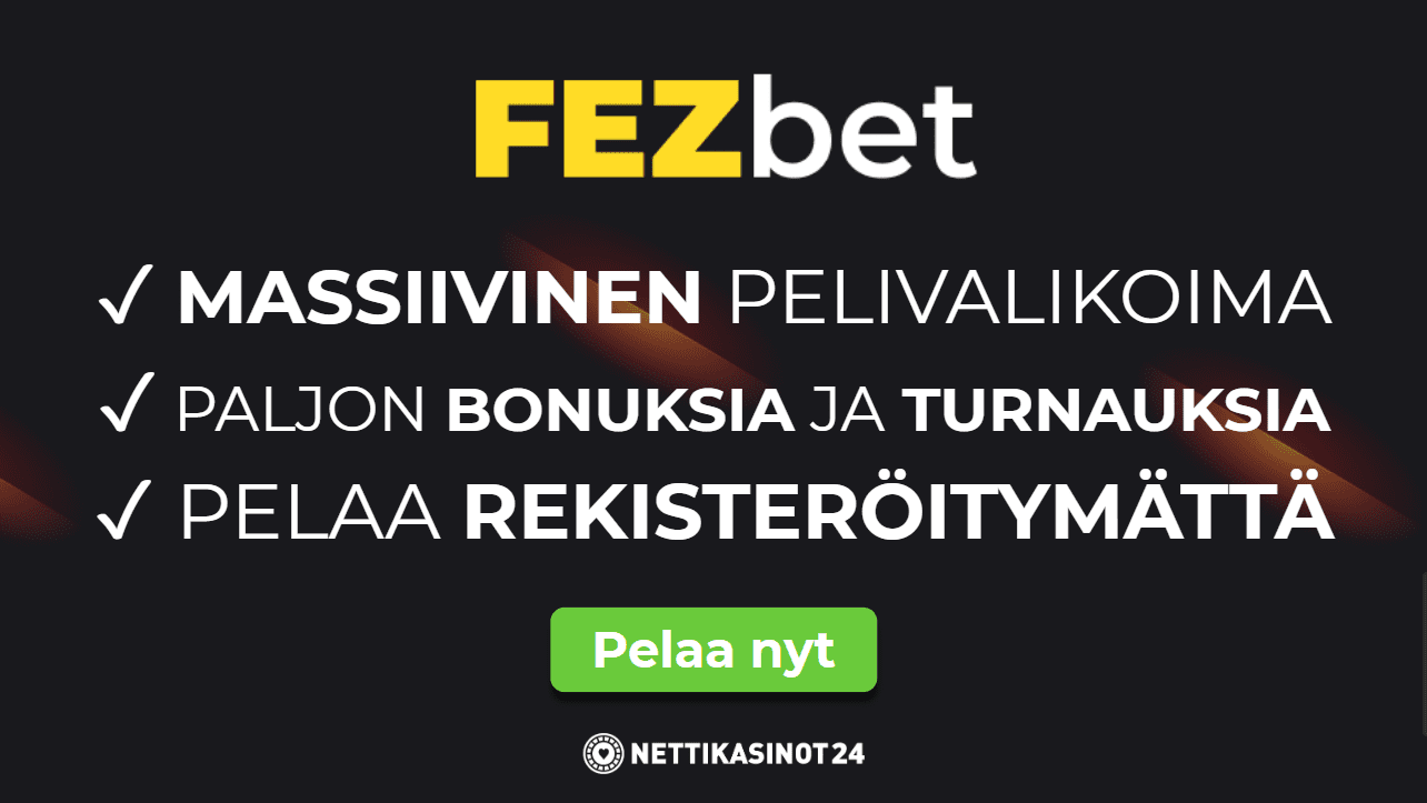 Fezbetiltä löydät massiivisen pelivalikoiman