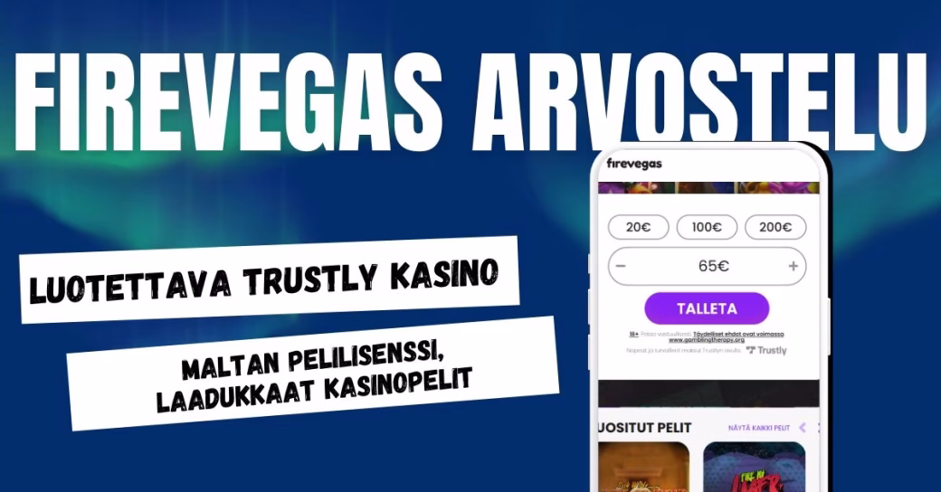 Fire Vegas Casino arvostelu ja kokemuksia