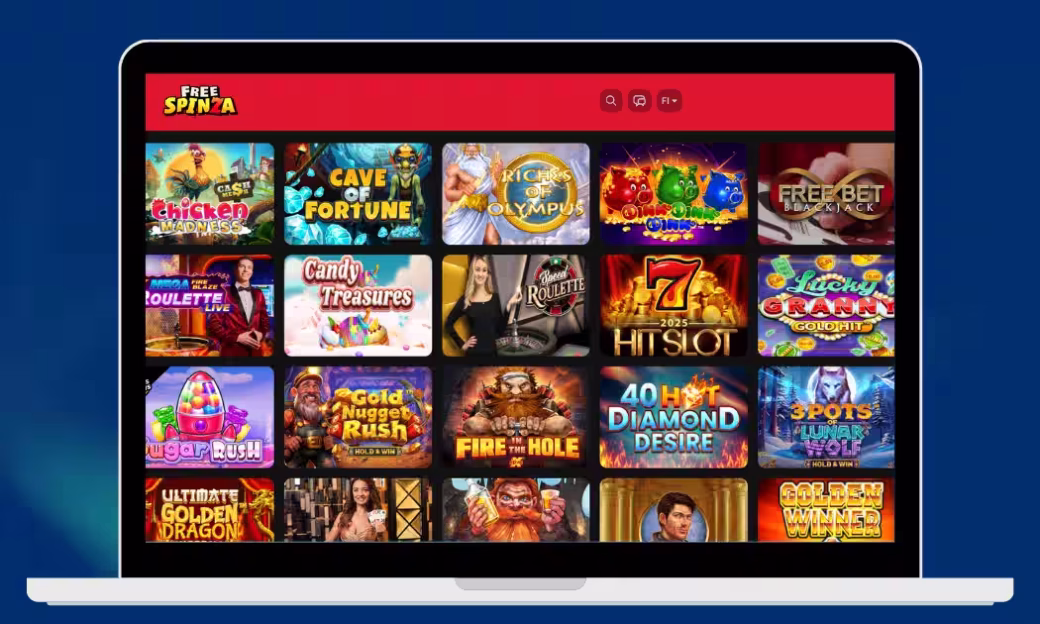 FreeSpinza Casinolta löytyvät kaikki parhaat kolikkopelit.