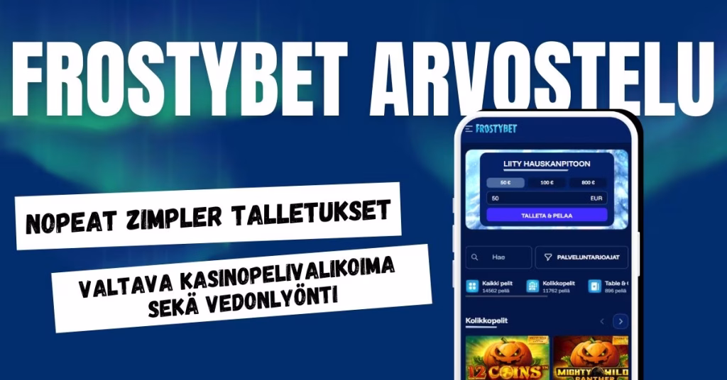 FrostyBet Casino arvostelu ja kokemuksia