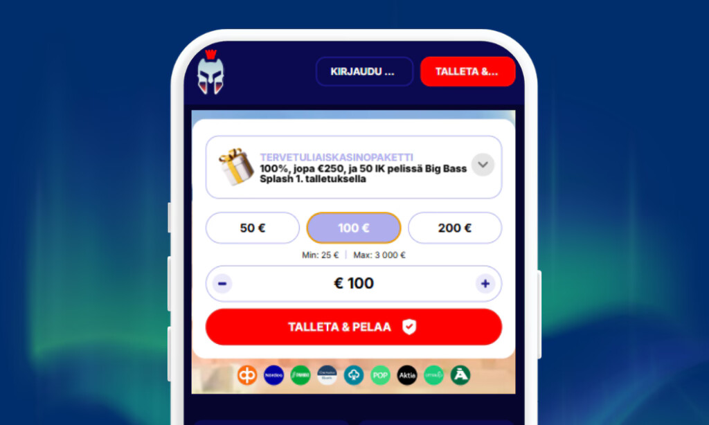 Nopeat talletukset verkkopankkitunnuksin Trumolla.