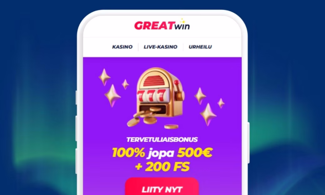 GreatWin Casinolle talletat nopeasti Zimplerillä.
