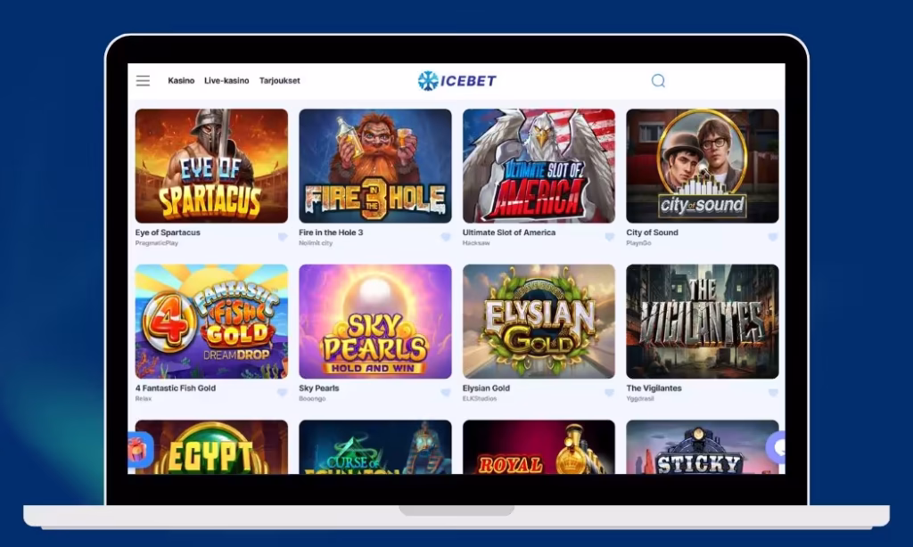 Icebet uusimmat kolikkopelit