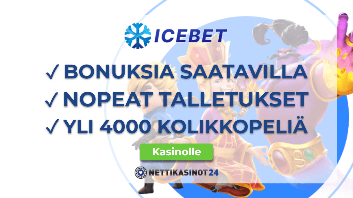 icebet kasino kokemuksia