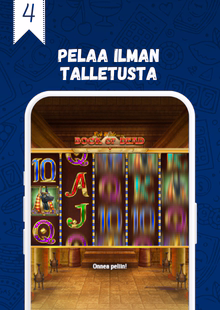 Pelaa ilmaiskierrokset ilman talletusta.