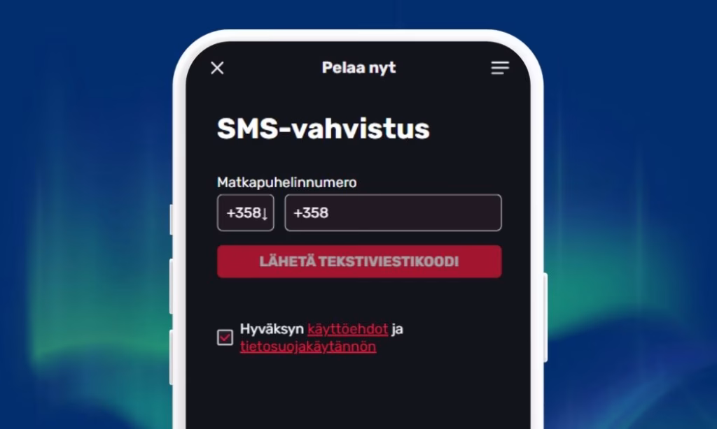 Instaslots Casino talletusta ennen rekisteröidään puhelinnumero