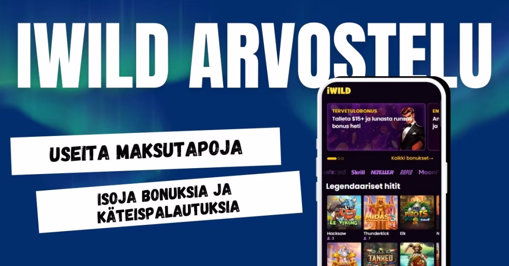 iWild Casino kohokohdat