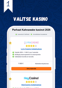 Valitse kasino Kahnawake kasinot listalta